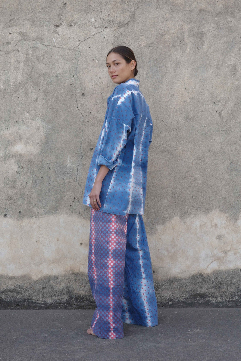 Dots Block Printed Cotton Set - YEVA WORLD