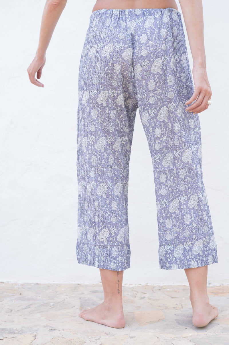 Lavender Plissé Cotton Set - YEVA WORLD