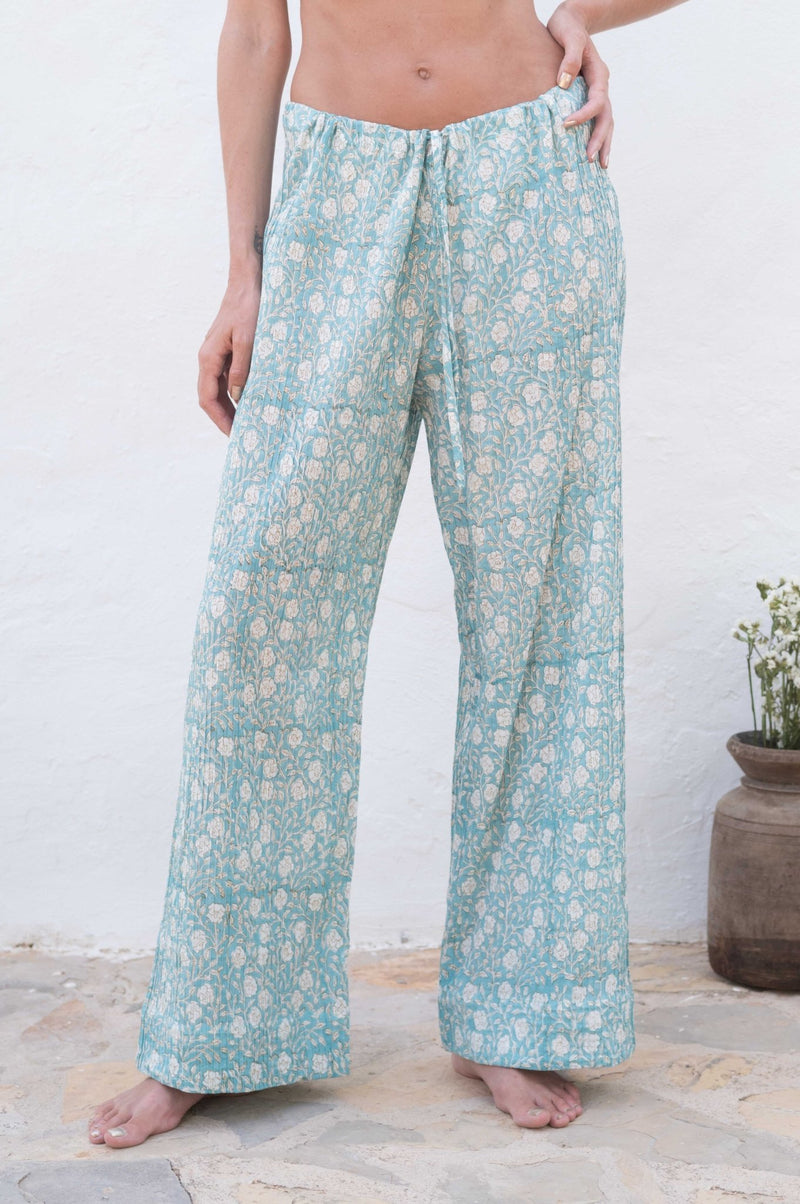 Ocean Plissé Cotton Set - YEVA WORLD