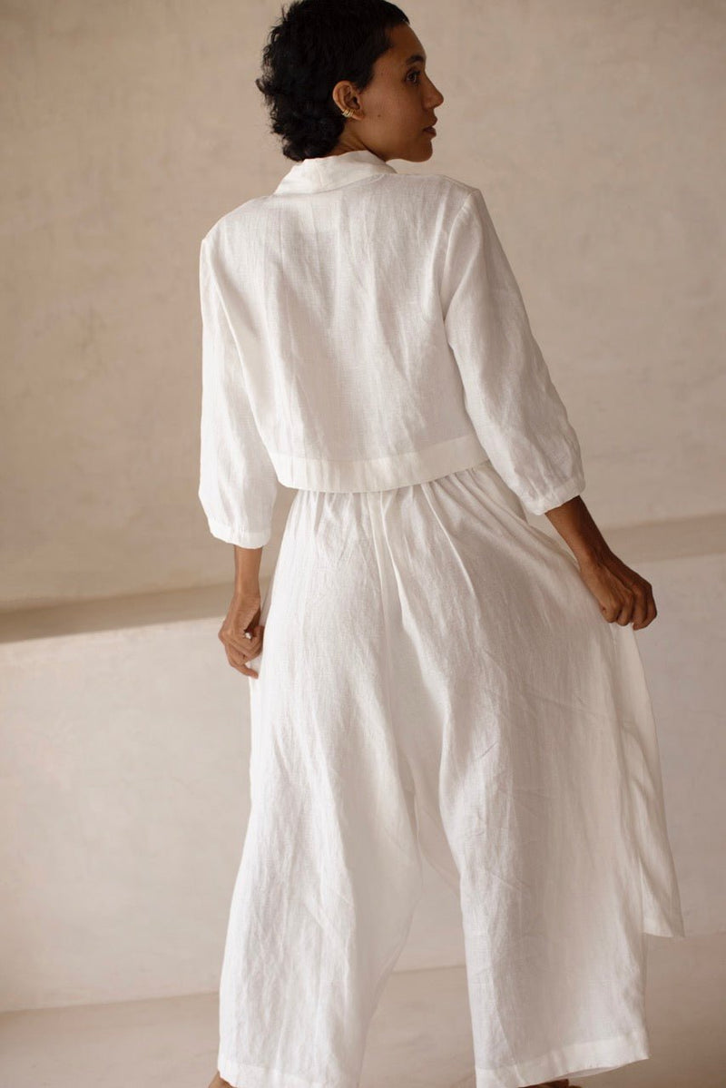 Organic Linen Sohum Set - YEVA WORLD