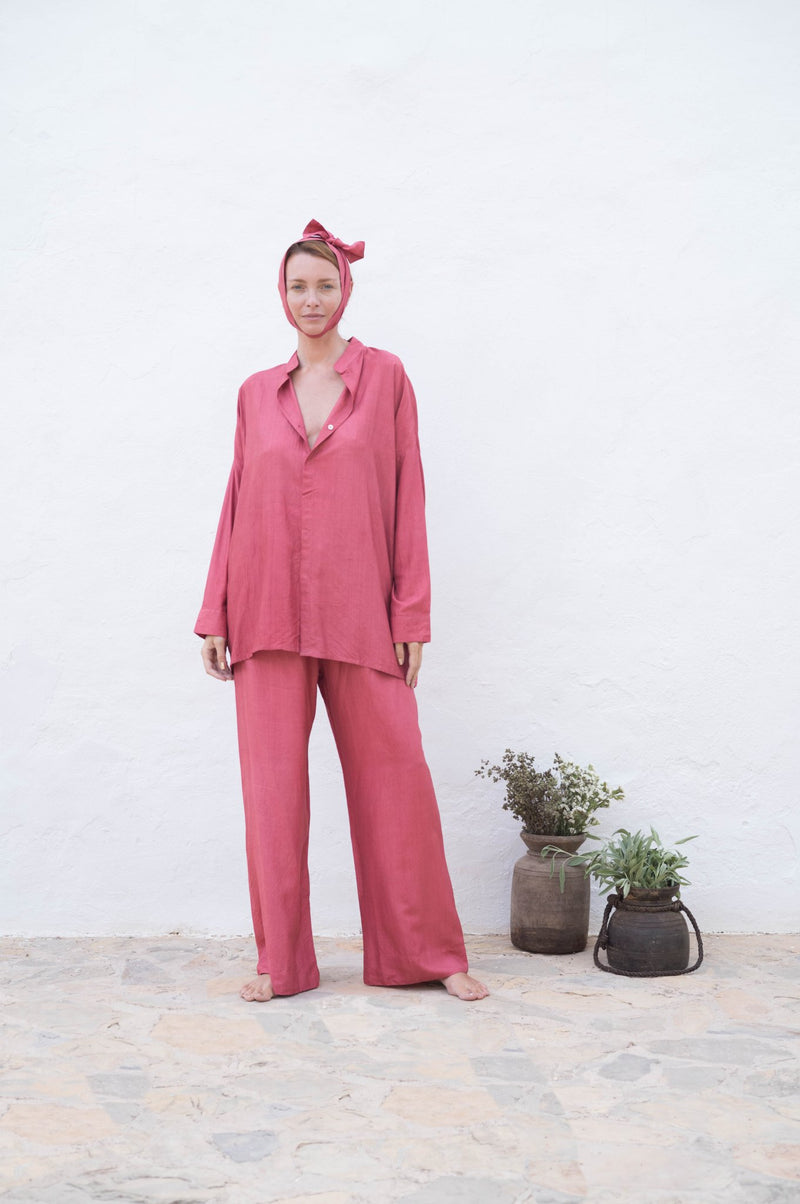 Raspberry Peace Silk Set - YEVA WORLD