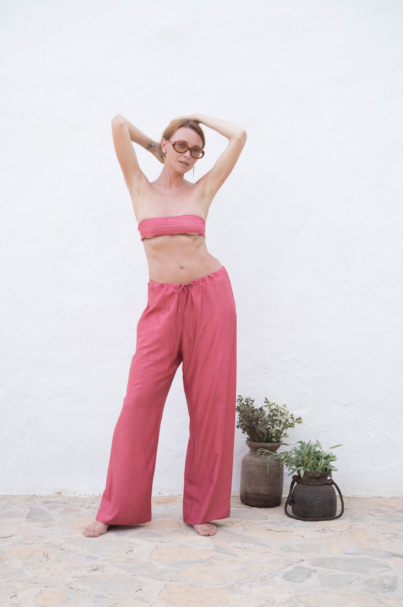 Raspberry Peace Silk Set - YEVA WORLD